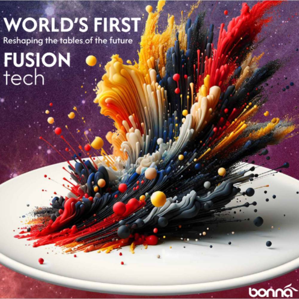 Bonna FUSIONtech – nowa technologia szkliwienia porcelany