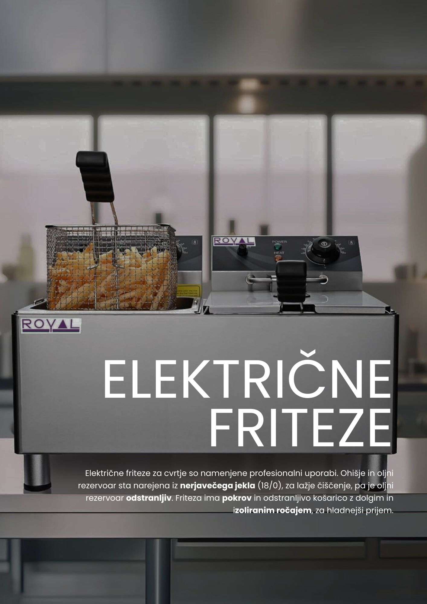profesjonalne frytownice elektryczne do gastronomii