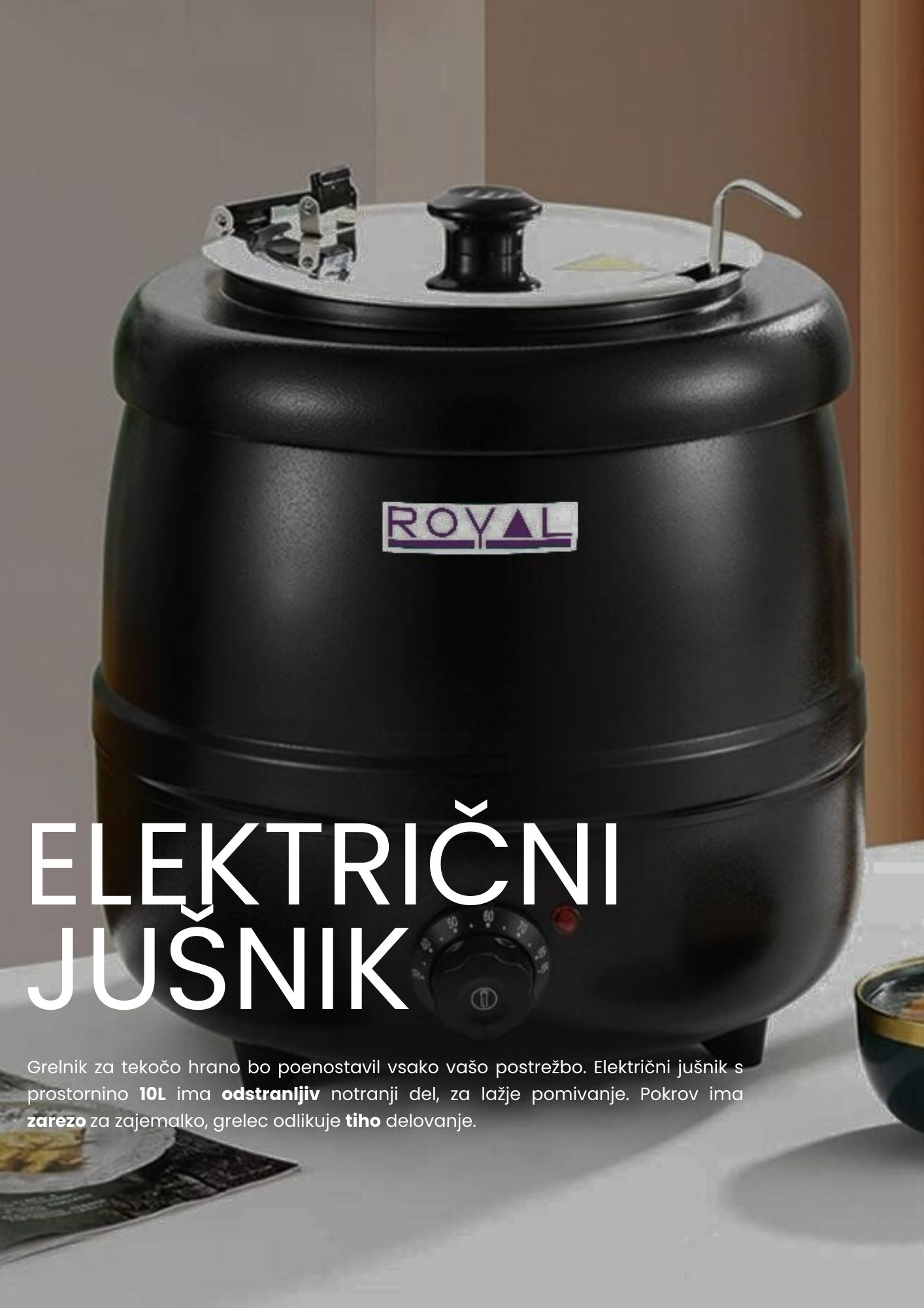 elektryczne podgrzewacze do zup i napojów