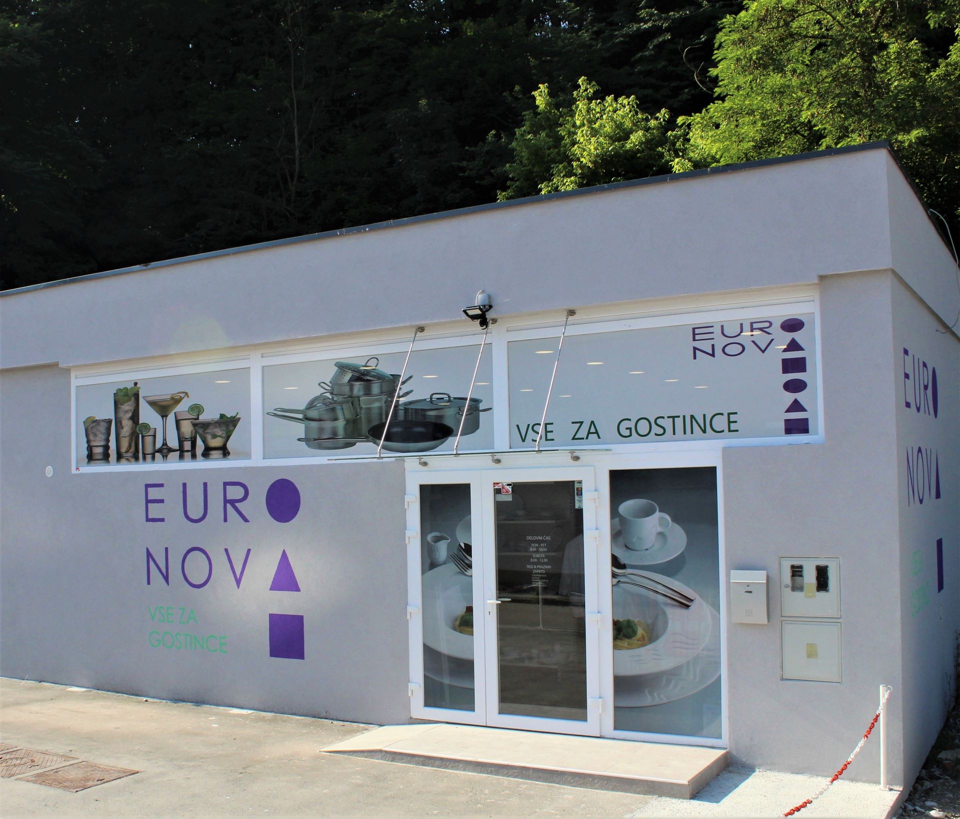 Euronova Celje – wyposażenie gastronomiczne