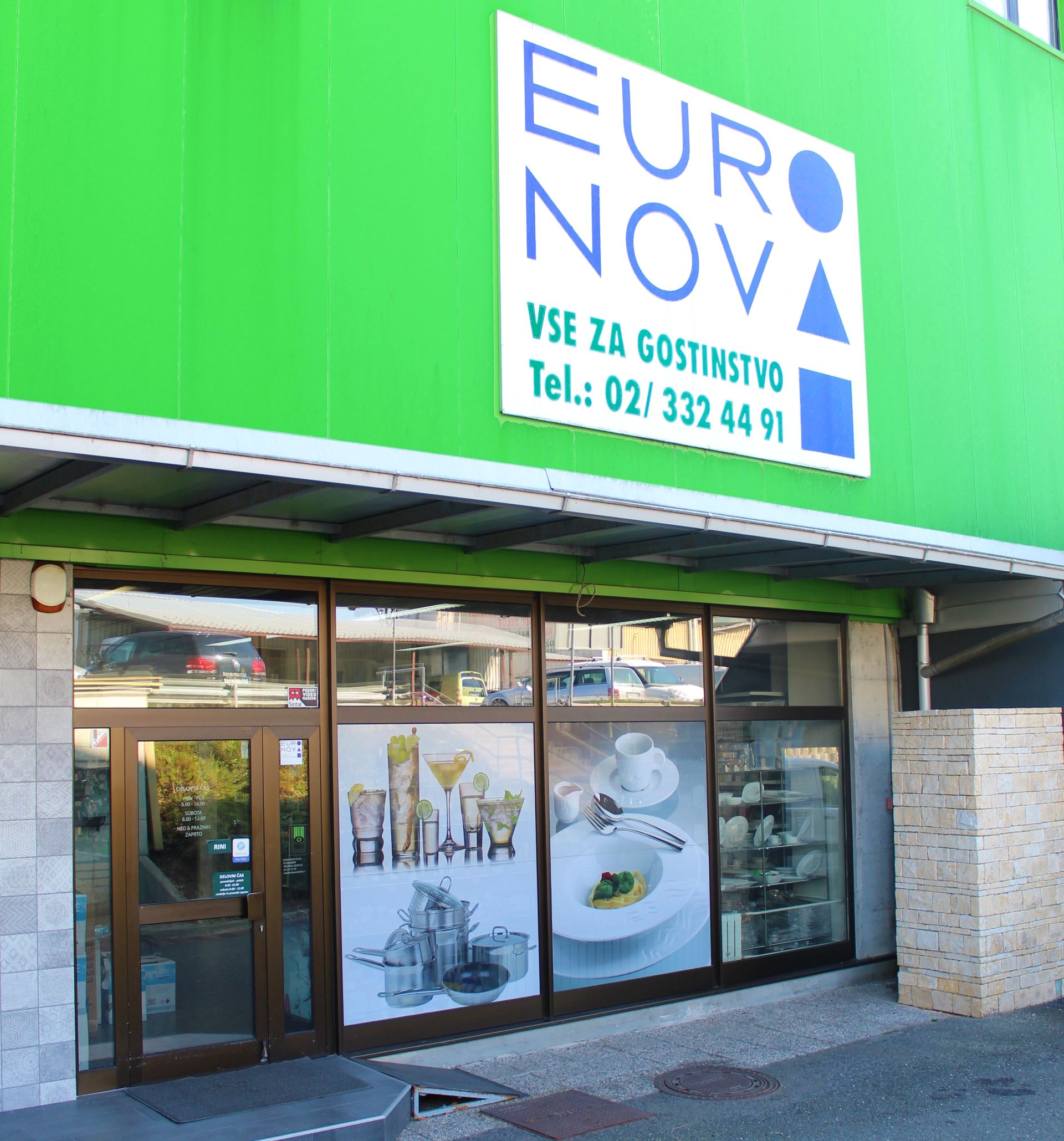 Euronova Maribor – wyposażenie gastronomiczne